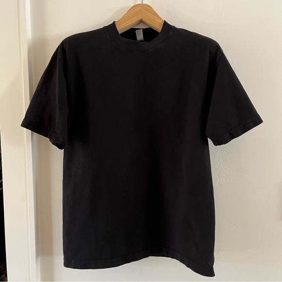 Los Angeles Apparel | NWOT 6.5oz Garment Dye Crew Neck T-Shirt Unisex - Picture 9 of 10